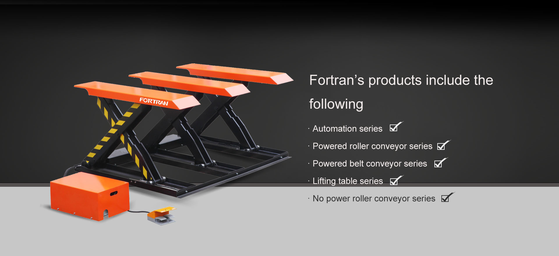 Scissor Type Hydraulic Lifting Table Series ຜູ້ຜະລິດ