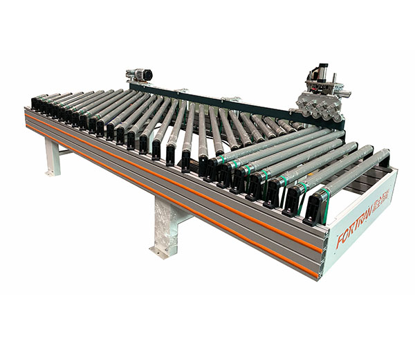 Slanting Roller Conveyor ສໍາລັບ Infeed